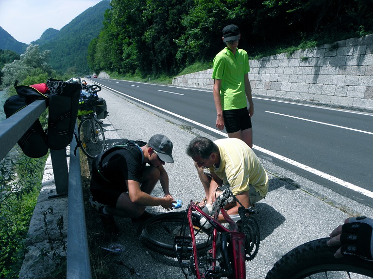 Fixing a puncture