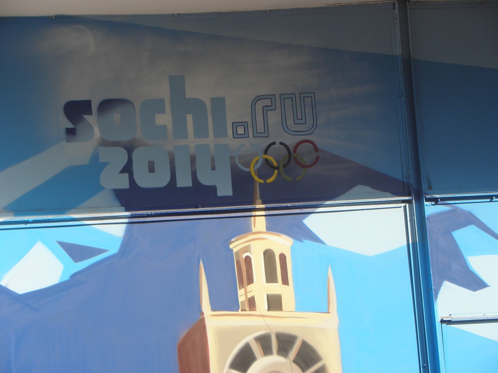 Everywhere there's the Winter Olimpic spirit Everywhere there's the Winter Olimpic spirit