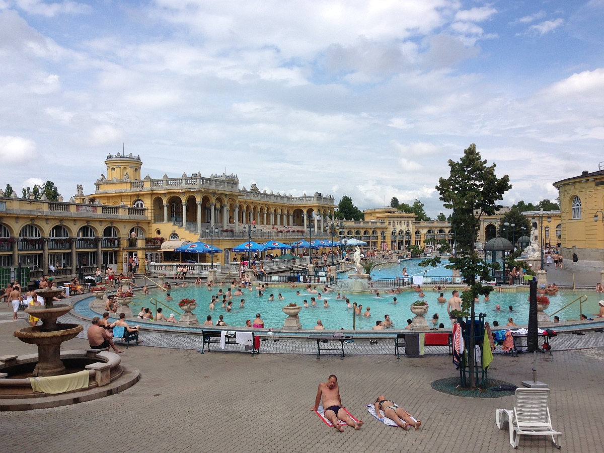 Széchenyi Baths in Budapest