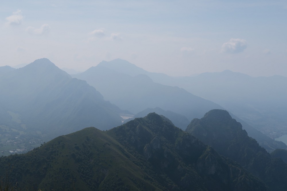 View from Corna Trentapassi. You can see Monte Vignole