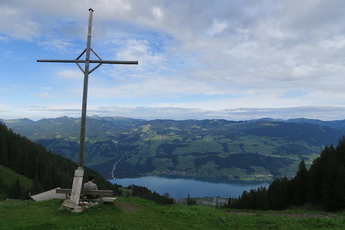 Enjoying the views from Mettental