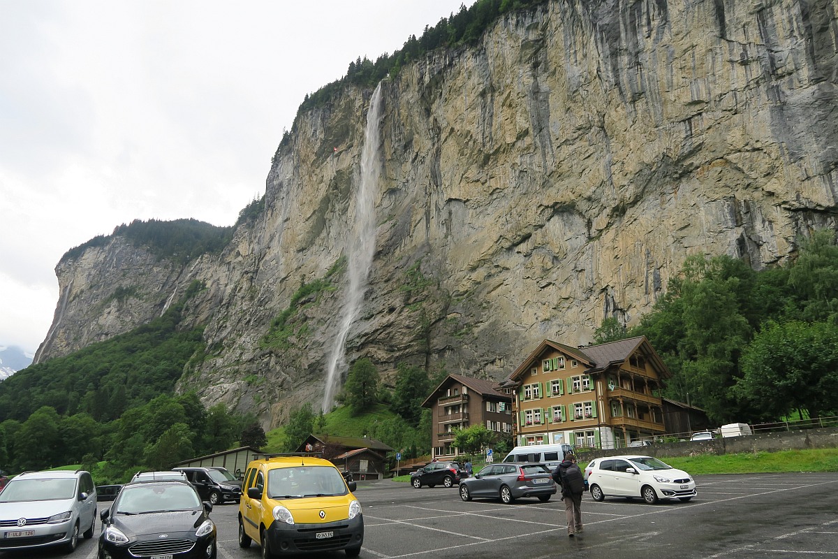 Kirchenparkplatz - Lauterbrunnen parking Kirchenparkplatz - Lauterbrunnen parking