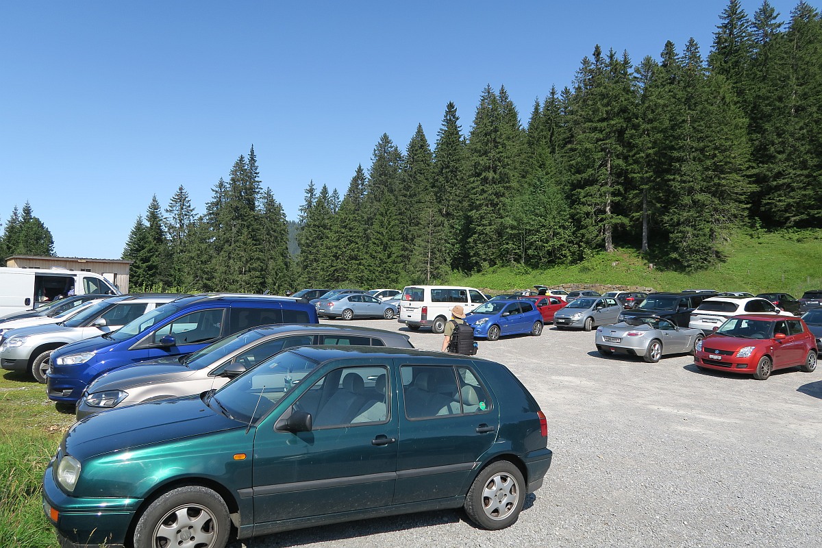 Glaubenberg parking Glaubenberg parking