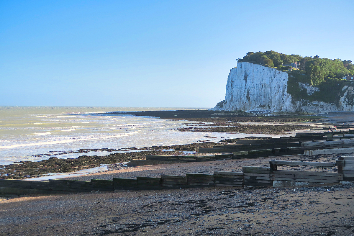 St Margaret's Beach at low tide