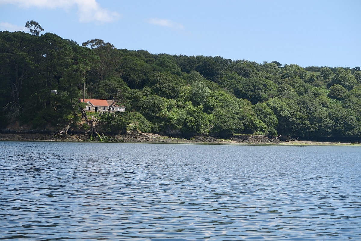 Sailing the Helford River