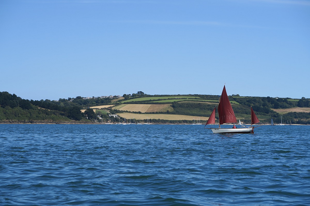 Sailing the Helford River