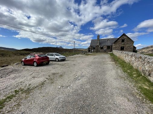 Elphin community hall parking