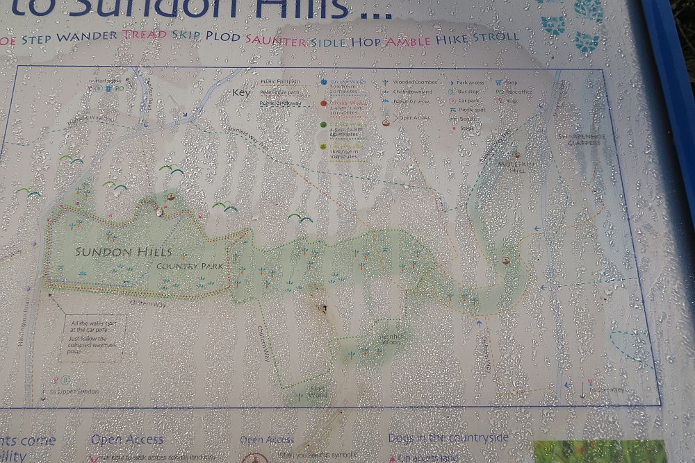 Sundon Hills Country Park Map