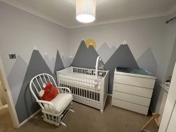 mountain theme nursery