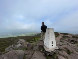 The Roaches trig point